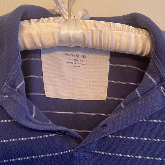 Set of 4 Mens blue polo shirts short sleeve - Picture 10 of 12